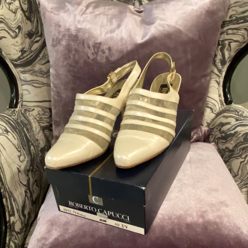 CREAM SHOES